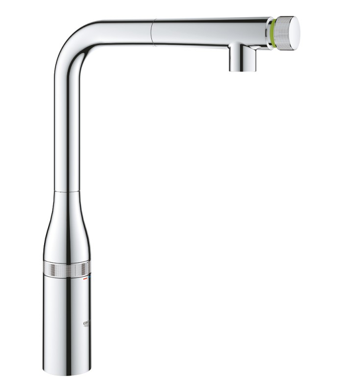 Compra online Grohe Essence SmartControl Monomando de fregadero con SmartControl integrado Cromo (31615000) en oferta al mejor precio