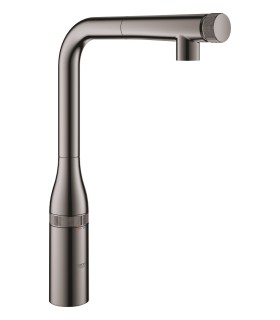 Grohe Essence SmartControl Monomando de fregadero con SmartControl integrado Hard graphite (Grafito brillo) (31615A00)