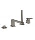 Grohe Eurocube Monocomando de banheira e chuveiro 1/2" Grafite duro escovado (19897AL1)