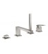 Grohe Eurocube Monocomando de banheira e chuveiro 1/2" Supersteel (19897DC1)