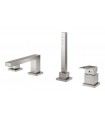 Grohe Eurocube Combinación monomandopara baño y ducha 1/2" Supersteel (19897DC1)