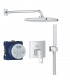 Conjunto de chuveiro Grohe Eurocube Perfect com Tempesta 250 Cube Chrome (25239000)