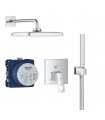 Conjunto de chuveiro Grohe Eurocube Perfect com Tempesta 250 Cube Chrome (25239000)