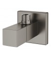 Grohe Eurocube Llave de corte de 1/2" Brushed hard graphite (Grafito cepillado) (22012AL0)