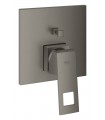 Grohe Eurocube Monomando con inversor de 2 vías. Brushed hard graphite (Grafito cepillado) (24062AL0)