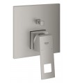 Grohe Eurocube Monomando con inversor de 2 vías. Supersteel (24062DC0)