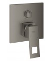 Grohe Eurocube Monomando con inversor de 3 vías. Brushed hard graphite (Grafito cepillado) (24094AL0)