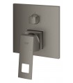 Grohe Eurocube Monomando con inversor de 3 vías. Brushed hard graphite (Grafito cepillado) (24094AL0)