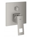 Grohe Eurocube Monomando con inversor de 3 vías. Supersteel (24094DC0)