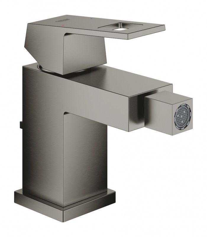 Compra online Grohe Eurocube Monomando de bidé 1/2"Tamaño S Brushed hard graphite (Grafito cepillado) (23138AL0) en oferta al mejor precio