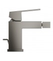 Grohe Eurocube Monomando de bidé 1/2"Tamaño S Brushed hard graphite (Grafito cepillado) (23138AL0)