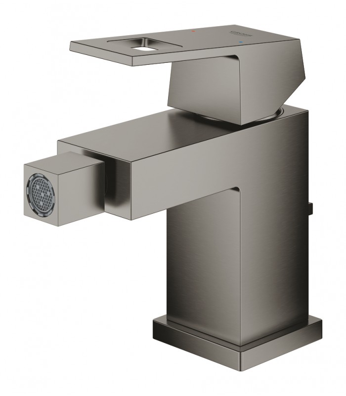 Compra online Misturador monocomando para bidé Grohe Eurocube 1/2" tamanho S Grafite duro escovado (23138AL0) en oferta al mejor precio