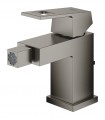 Misturador monocomando para bidé Grohe Eurocube 1/2" tamanho S Grafite duro escovado (23138AL0)