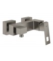 Misturador monocomando de chuveiro Grohe Eurocube 1/2" grafite duro escovado (23145AL0)