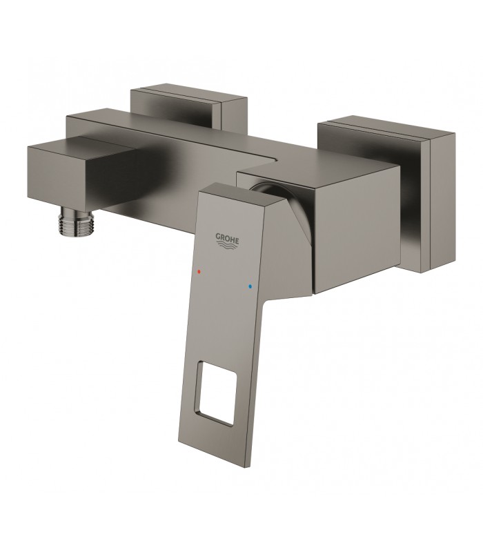 Compra online Misturador monocomando de chuveiro Grohe Eurocube 1/2" grafite duro escovado (23145AL0) en oferta al mejor precio