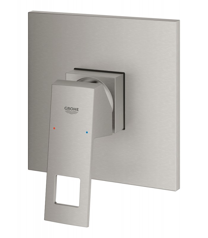 Compra online Misturador monocomando de chuveiro Grohe Eurocube 1/2" Supersteel (24061DC0) en oferta al mejor precio