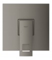 Misturador monocomando de chuveiro Grohe Eurocube 1/2" grafite duro escovado (24061AL0)