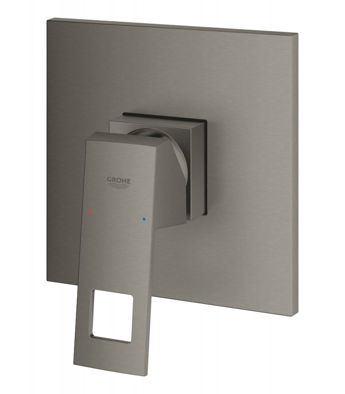 Compra online Grohe Eurocube Monomando de ducha 1/2" Brushed hard graphite (Grafito cepillado) (24061AL0) en oferta al mejor precio