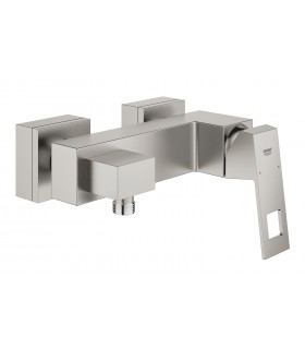 Misturador monocomando de chuveiro Grohe Eurocube 1/2" Supersteel (23145DC0)