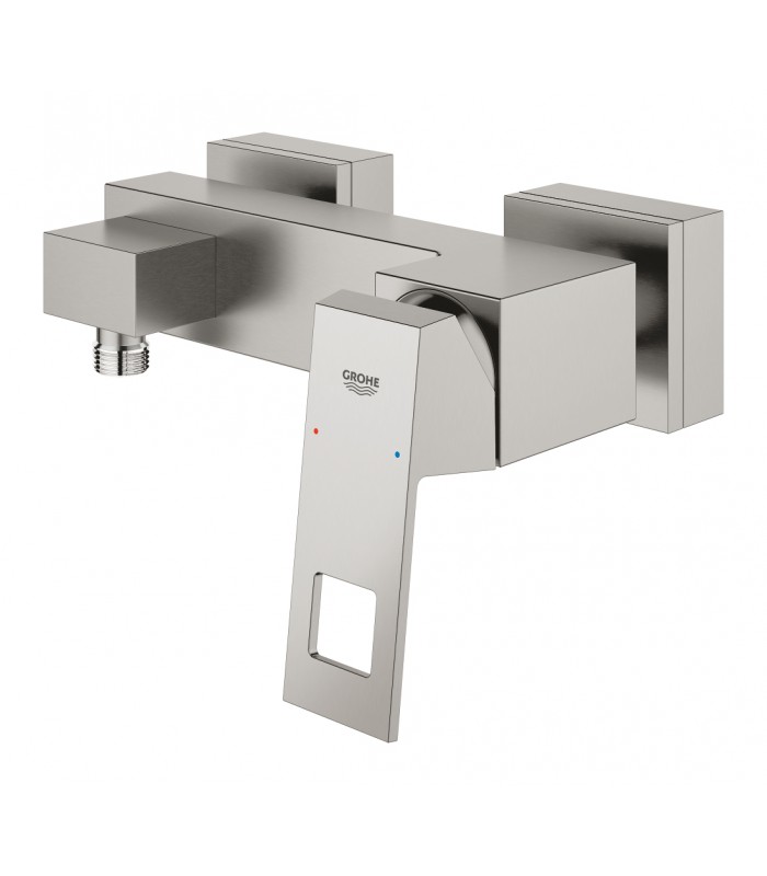 Compra online Grohe Eurocube Monomando de ducha 1/2" Supersteel (23145DC0) en oferta al mejor precio