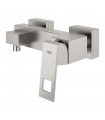 Misturador monocomando de chuveiro Grohe Eurocube 1/2" Supersteel (23145DC0)