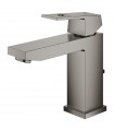 Misturador monocomando para lavatório Grohe Eurocube 1/2" M-size Grafite duro escovado (23445AL0)