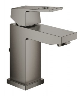 Grohe Eurocube Monomando de lavabo 1/2"Tamaño S Brushed hard graphite (Grafito cepillado) (23127AL0)