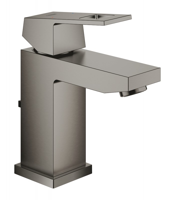 Compra online Grohe Eurocube Monomando de lavabo 1/2"Tamaño S Brushed hard graphite (Grafito cepillado) (23127AL0) en oferta al mejor precio