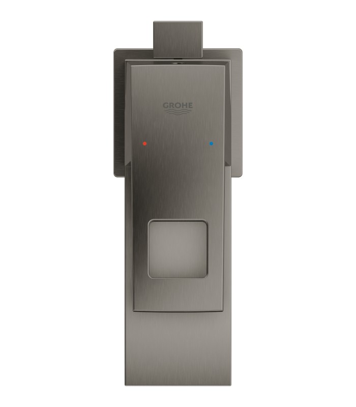 Compra online Misturador monocomando para lavatório Grohe Eurocube 1/2" tamanho S Grafite duro escovado (23127AL0) en oferta al mejor precio