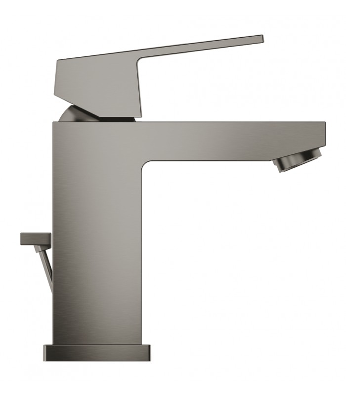 Compra online Misturador monocomando para lavatório Grohe Eurocube 1/2" tamanho S Grafite duro escovado (23127AL0) en oferta al mejor precio