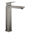 Misturador monocomando para lavatório Grohe Eurocube 1/2" tamanho XL grafite duro escovado (23406AL0)