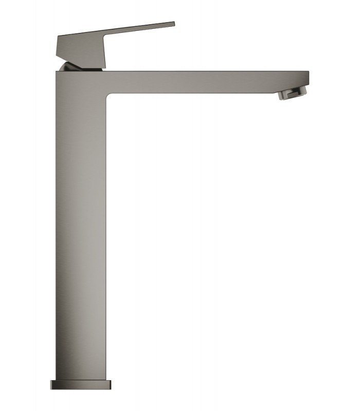 Compra online Misturador monocomando para lavatório Grohe Eurocube 1/2" tamanho XL grafite duro escovado (23406AL0) en oferta al mejor precio