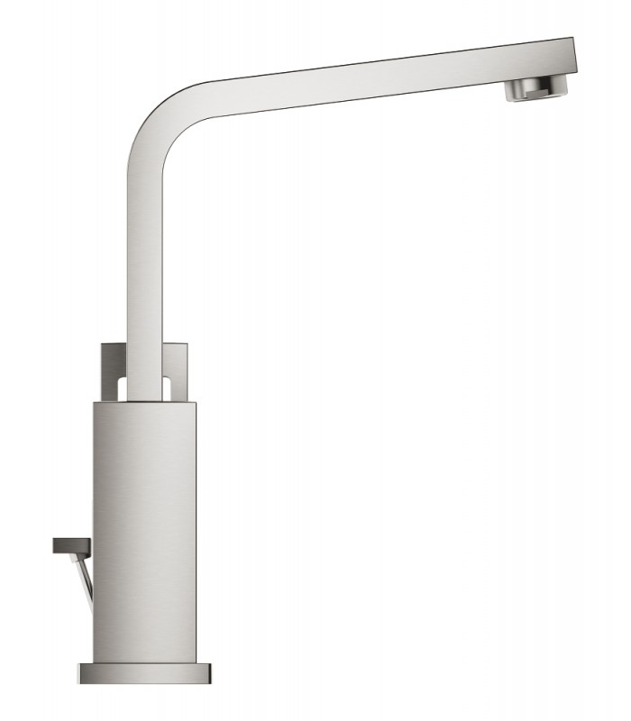 Compra online Grohe Eurocube Monomando de lavabo de 1/2"Tamaño L Supersteel (23135DC0) en oferta al mejor precio