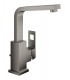Grohe Eurocube Monomando de lavabo de 1/2"Tamaño L Brushed hard graphite (Grafito cepillado) (23135AL0)