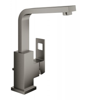 Grohe Eurocube Monomando de lavabo de 1/2"Tamaño L Brushed hard graphite (Grafito cepillado) (23135AL0)
