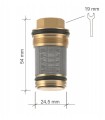 Recambios profesionales GROHE Juego 2 Válvulas Antiretorno 34952/19606