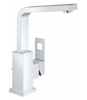 Misturador monocomando para lavatório Grohe Eurocube 1/2" tamanho L cromado (2313500E)