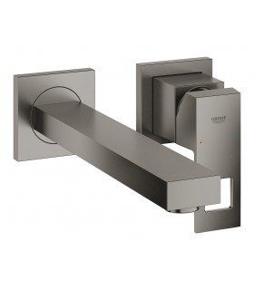 Misturador monocomando para lavatório de parede Grohe Eurocube 1/2"
Tamanho M Grafite duro escovado (23447AL0)