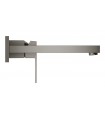 Misturador monocomando para lavatório de parede Grohe Eurocube 1/2"
Tamanho M Grafite duro escovado (23447AL0)