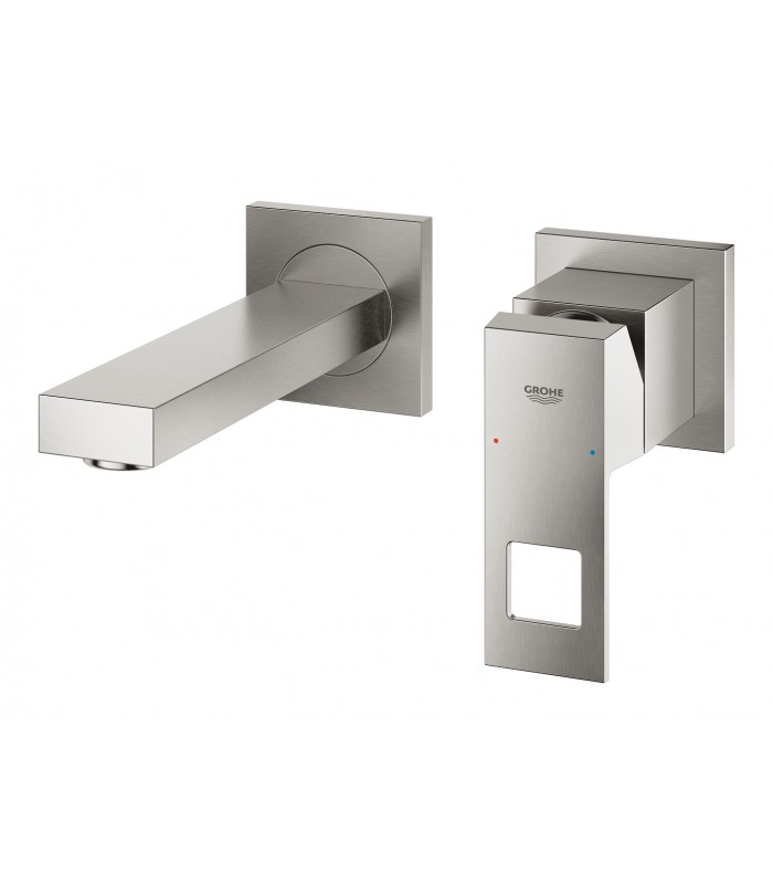 Compra online Misturador monocomando para lavatório de parede Grohe Eurocube 1/2"
Tamanho S Supersteel (19895DC0) en oferta al mejor precio