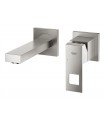 Misturador monocomando para lavatório de parede Grohe Eurocube 1/2"
Tamanho S Supersteel (19895DC0)