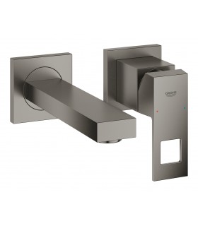Grohe Eurocube Monomando de lavabo mural 1/2"
Tamaño S Brushed hard graphite (Grafito cepillado) (19895AL0)
