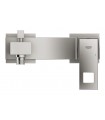 Misturador monocomando para banheira Grohe Eurocube 
e chuveiro Supersteel de 1/2" (23140DC0)