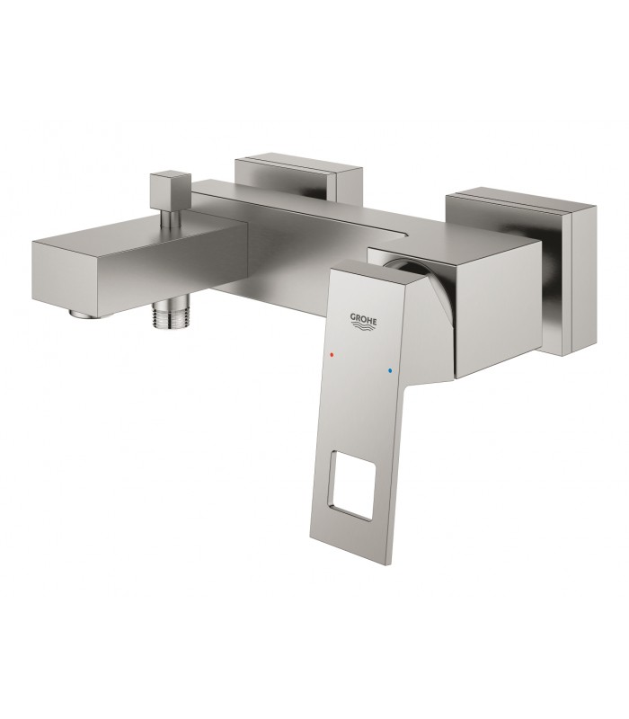 Compra online Misturador monocomando para banheira Grohe Eurocube 
e chuveiro Supersteel de 1/2" (23140DC0) en oferta al mejor precio
