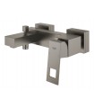 Misturador monocomando para banheira Grohe Eurocube 
e chuveiro 1/2" grafite duro escovado (23140AL0)