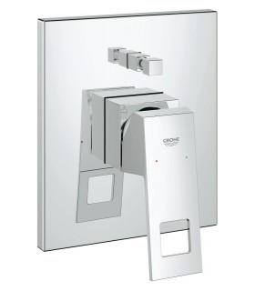 Misturador monocomando para banheira Grohe Eurocube 
e chuveiro 1/2" Cromado (19896000)