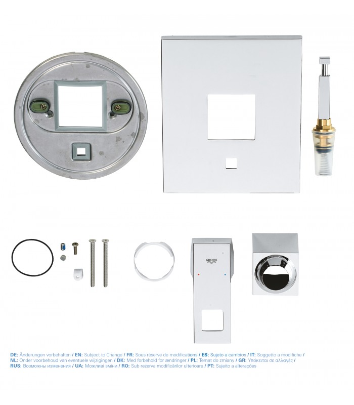 Compra online Misturador monocomando para banheira Grohe Eurocube 
e chuveiro 1/2" Cromado (19896000) en oferta al mejor precio