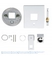 Grohe Eurocube Monomando para baño 
y ducha 1/2" Cromo (19896000)