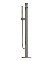 Misturador monocomando para banheira e chuveiro Grohe Eurocube 1/2"
Grafite duro escovado montado no chão (23672AL1)