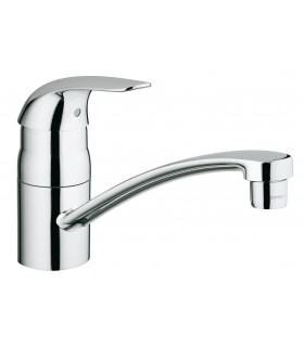 Misturadora monocomando para lavatório Grohe Euroeco 1/2" Cromada (32750000)